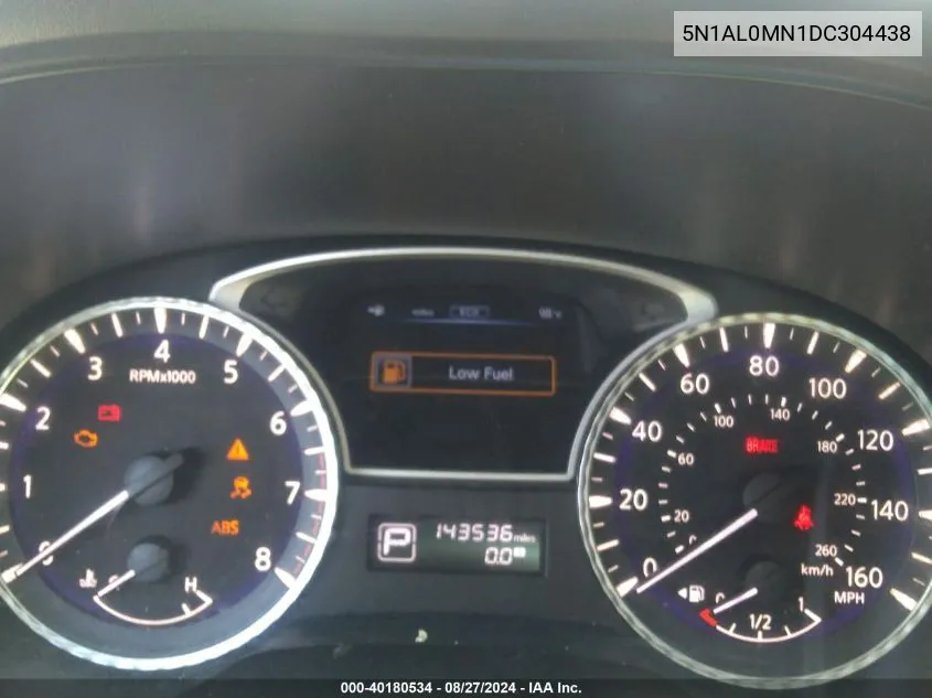 5N1AL0MN1DC304438 2013 Infiniti Jx35