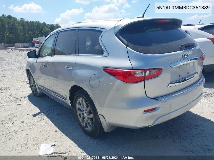 5N1AL0MM8DC351389 2013 Infiniti Jx35