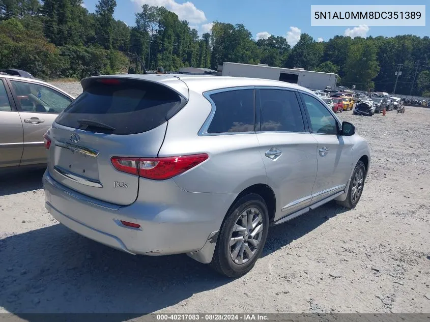 5N1AL0MM8DC351389 2013 Infiniti Jx35