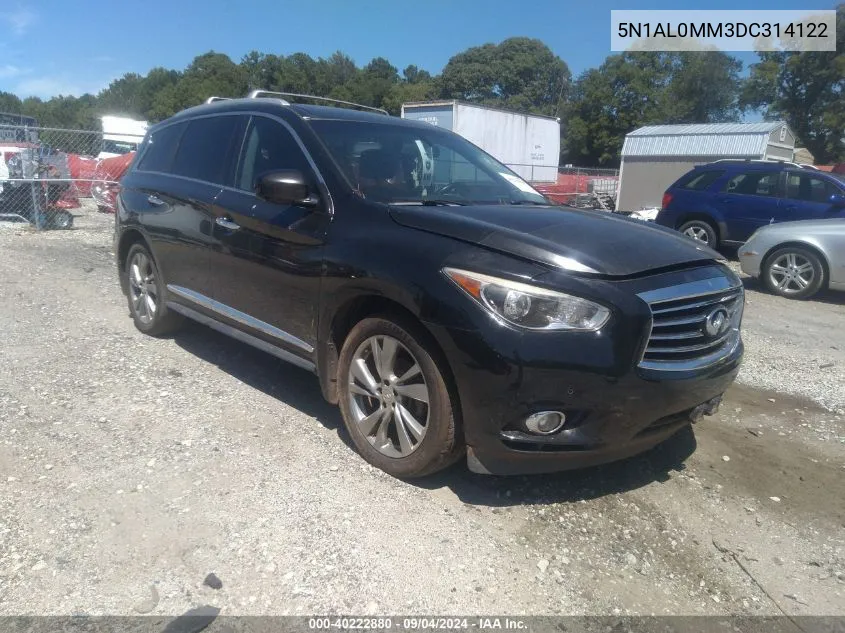 5N1AL0MM3DC314122 2013 Infiniti Jx35