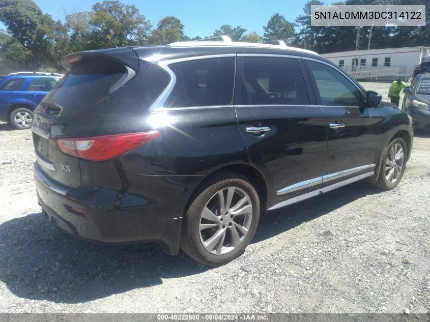 5N1AL0MM3DC314122 2013 Infiniti Jx35