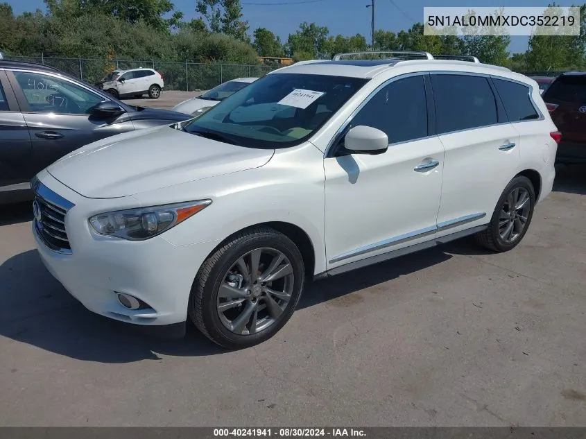 5N1AL0MMXDC352219 2013 Infiniti Jx35