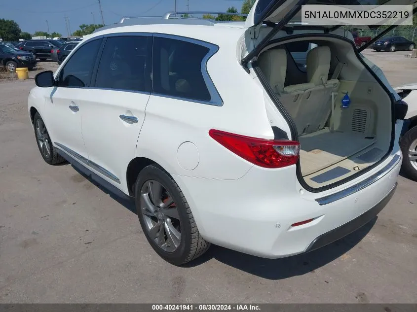 5N1AL0MMXDC352219 2013 Infiniti Jx35