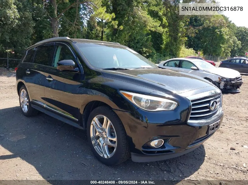 5N1AL0MM2DC316878 2013 Infiniti Jx35