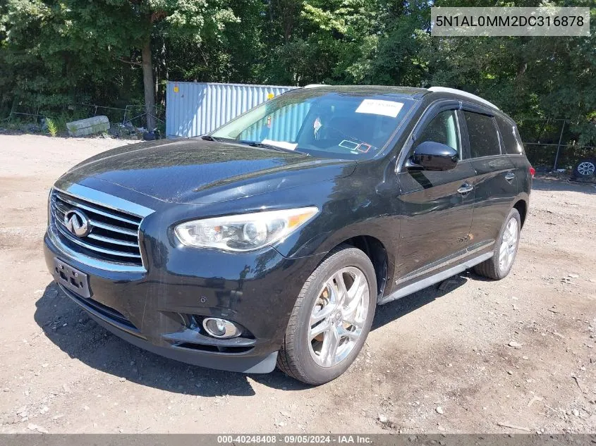 5N1AL0MM2DC316878 2013 Infiniti Jx35