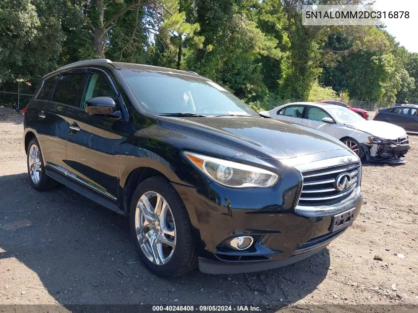 5N1AL0MM2DC316878 2013 Infiniti Jx35