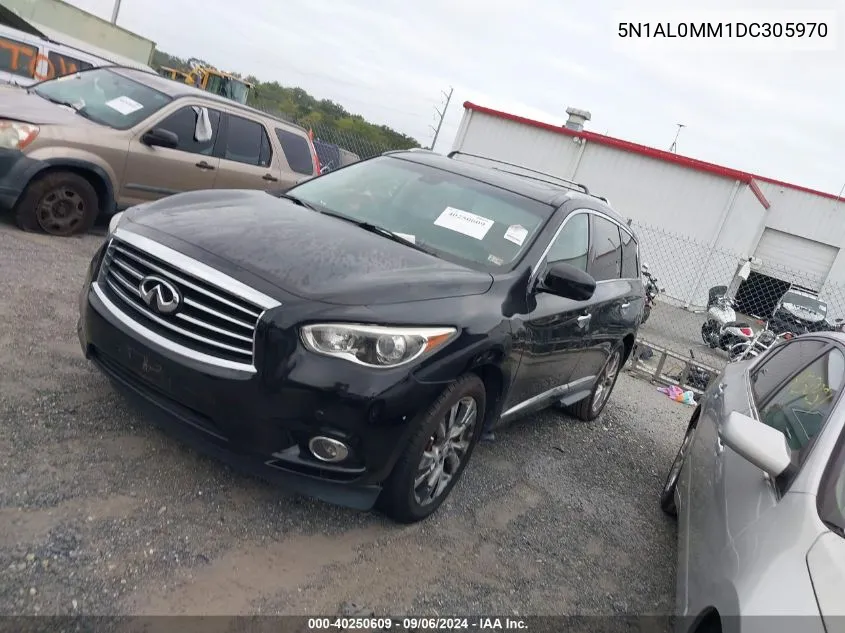 2013 Infiniti Jx35 VIN: 5N1AL0MM1DC305970 Lot: 40250609