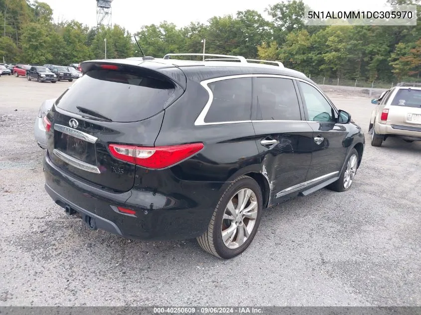 2013 Infiniti Jx35 VIN: 5N1AL0MM1DC305970 Lot: 40250609