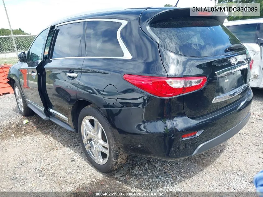 2013 Infiniti Jx35 VIN: 5N1AL0MM1DC330089 Lot: 40261900