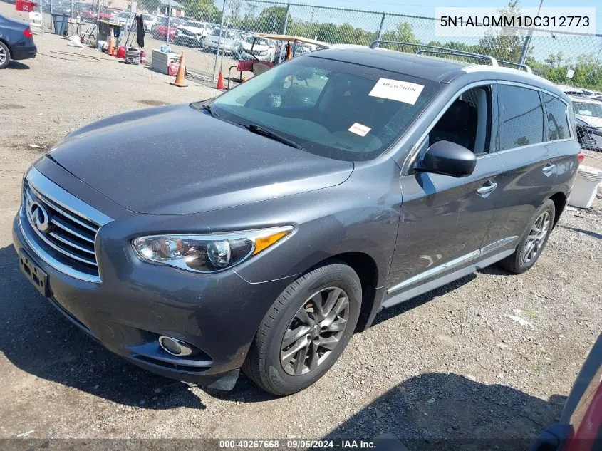 2013 Infiniti Jx35 VIN: 5N1AL0MM1DC312773 Lot: 40267668