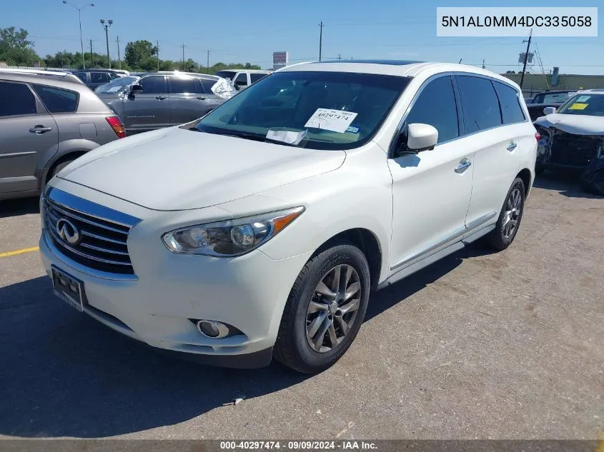 5N1AL0MM4DC335058 2013 Infiniti Jx35