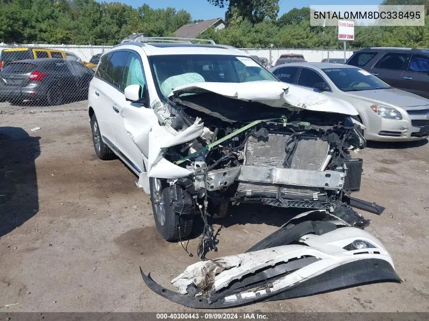 2013 Infiniti Jx35 VIN: 5N1AL0MM8DC338495 Lot: 40300443