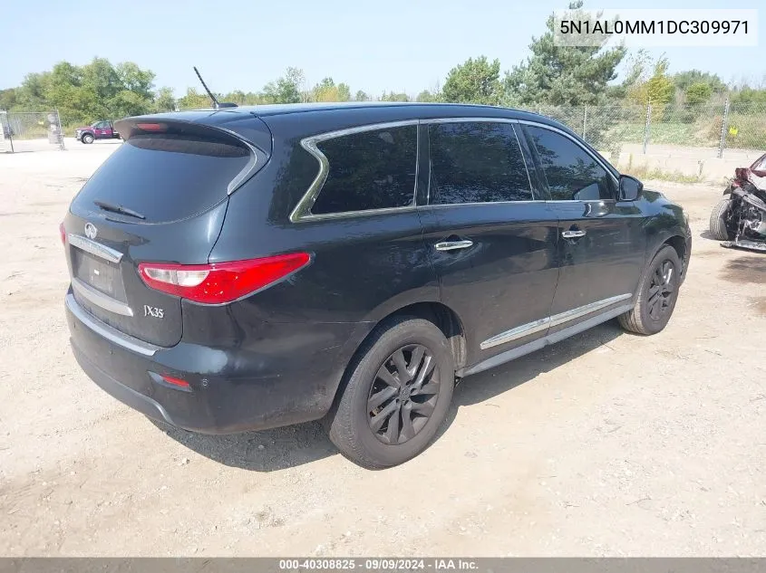 2013 Infiniti Jx35 VIN: 5N1AL0MM1DC309971 Lot: 40308825