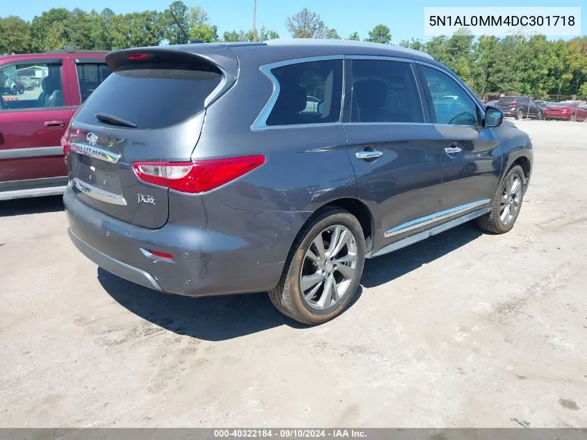 5N1AL0MM4DC301718 2013 Infiniti Jx35