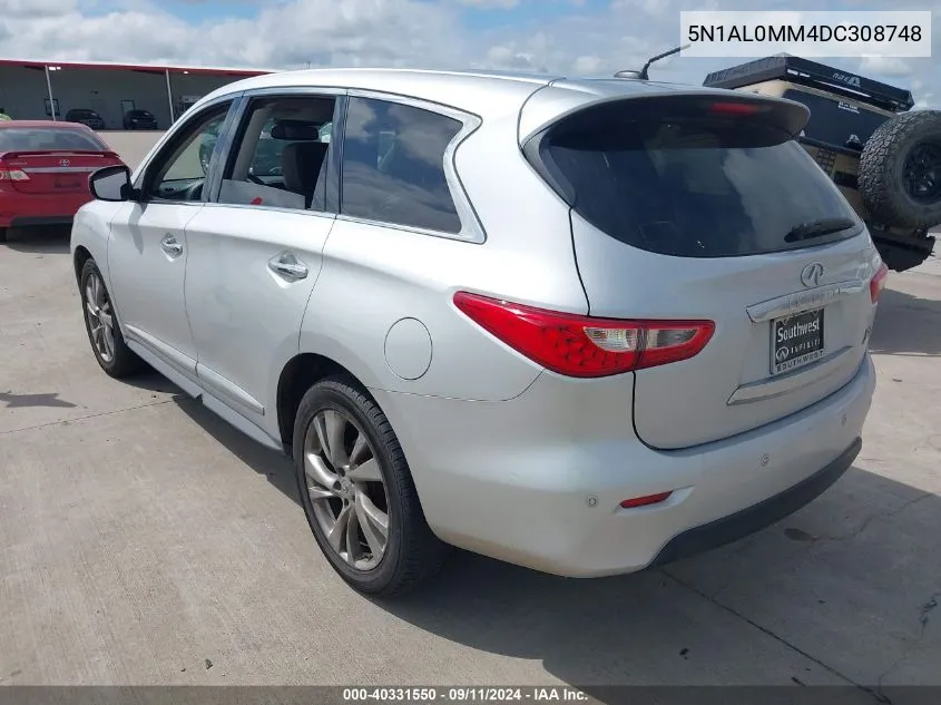 5N1AL0MM4DC308748 2013 Infiniti Jx35