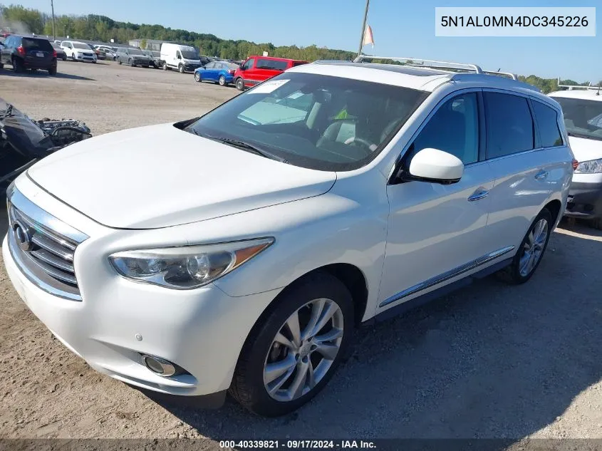 5N1AL0MN4DC345226 2013 Infiniti Jx35