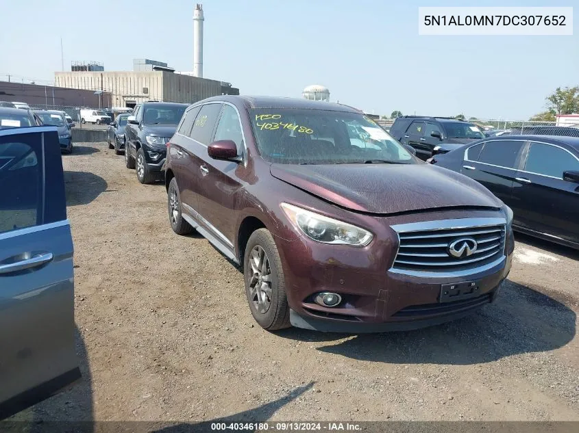 5N1AL0MN7DC307652 2013 Infiniti Jx35