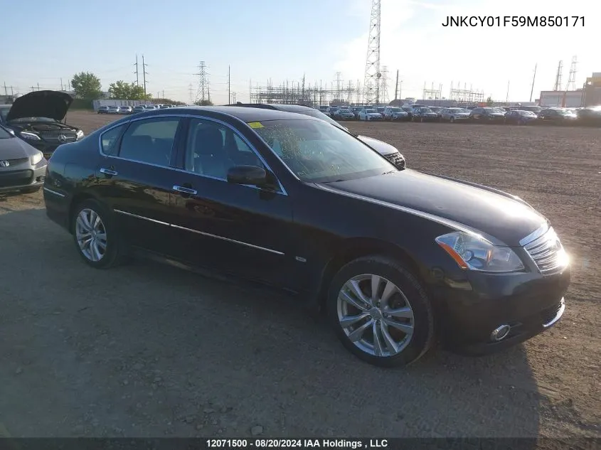 2009 Infiniti M35 Sport VIN: JNKCY01F59M850171 Lot: 12071500