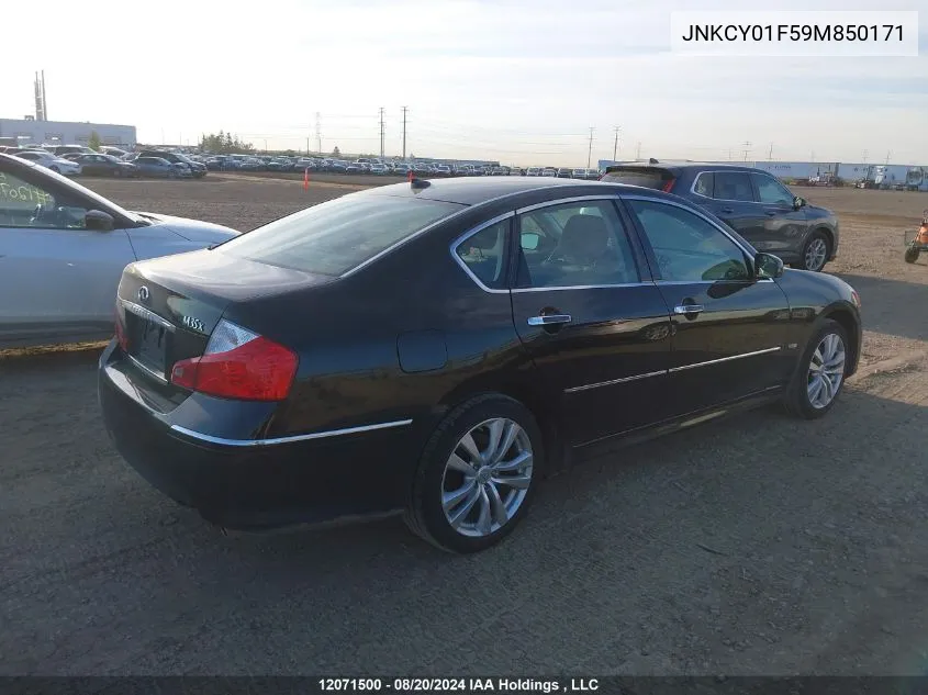 2009 Infiniti M35 Sport VIN: JNKCY01F59M850171 Lot: 12071500