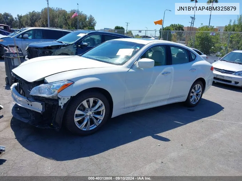 2011 Infiniti M37 VIN: JN1BY1AP4BM325879 Lot: 40313808