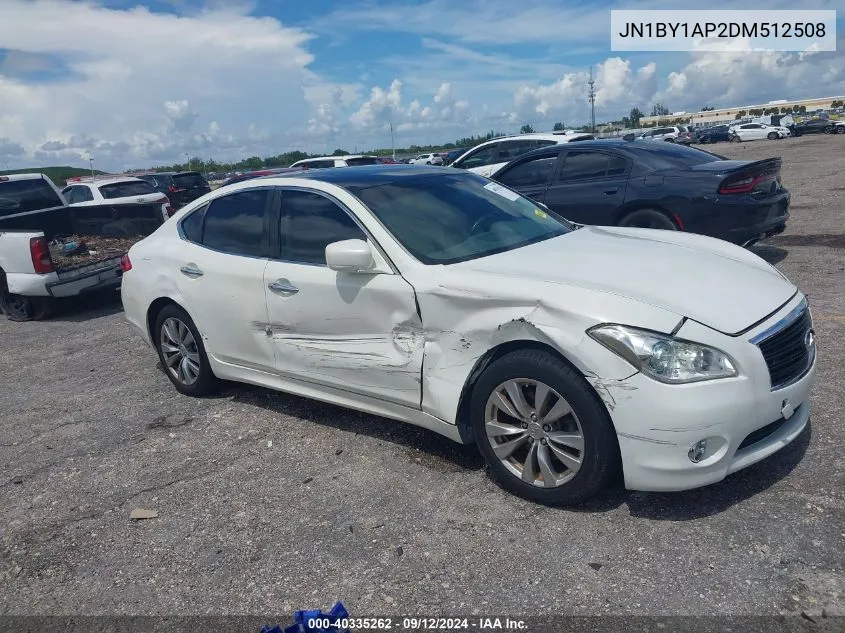 2013 Infiniti M37 VIN: JN1BY1AP2DM512508 Lot: 40335262