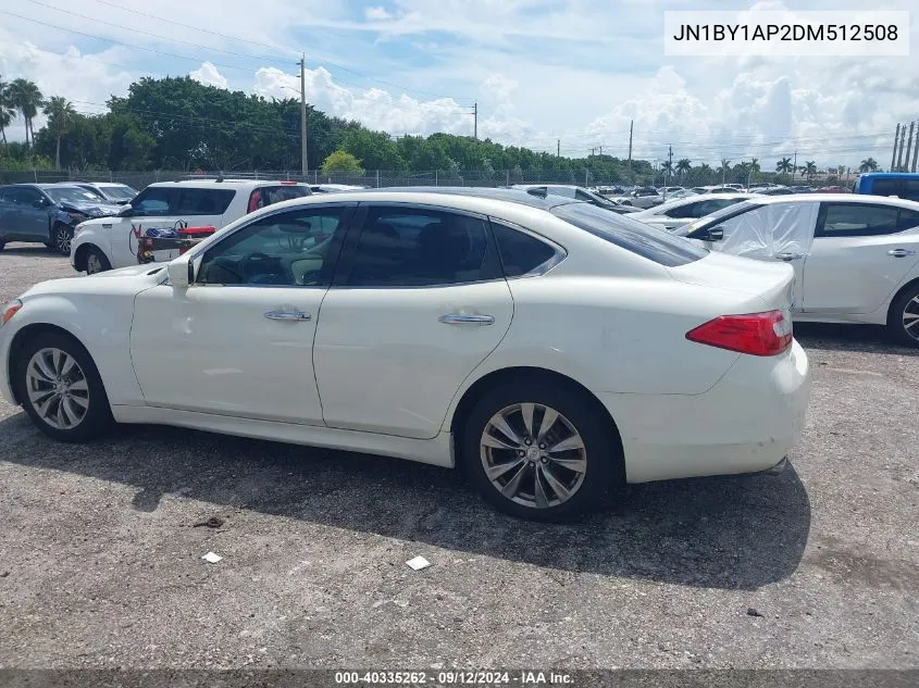 2013 Infiniti M37 VIN: JN1BY1AP2DM512508 Lot: 40335262