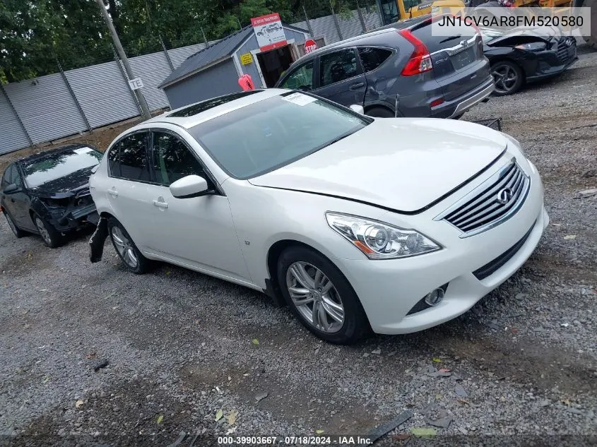 JN1CV6AR8FM520580 2015 Infiniti Q40