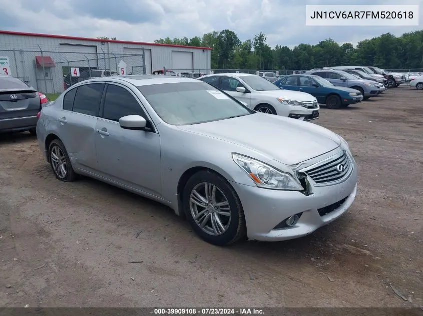 JN1CV6AR7FM520618 2015 Infiniti Q40