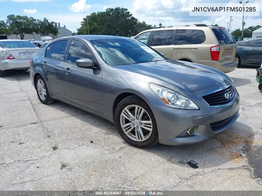 JN1CV6AP1FM501285 2015 Infiniti Q40