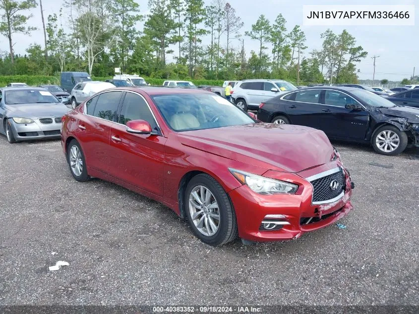 JN1BV7APXFM336466 2015 Infiniti Q50 Premium