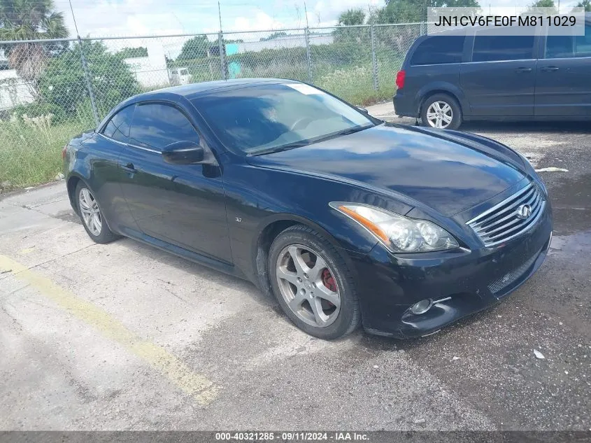 JN1CV6FE0FM811029 2015 Infiniti Q60 Ipl