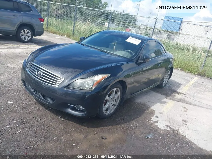 JN1CV6FE0FM811029 2015 Infiniti Q60 Ipl