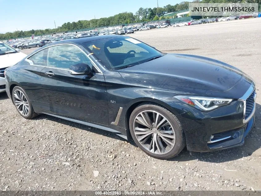 2017 Infiniti Q60 3.0T Premium VIN: JN1EV7EL1HM554268 Lot: 40252563