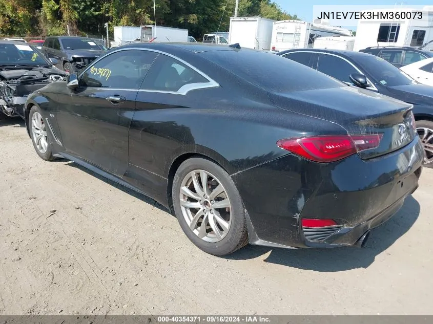 JN1EV7EK3HM360073 2017 Infiniti Q60 3.0T Premium