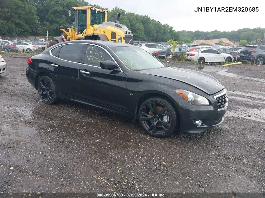 JN1BY1AR2EM320685 2014 Infiniti Q70 3.7X