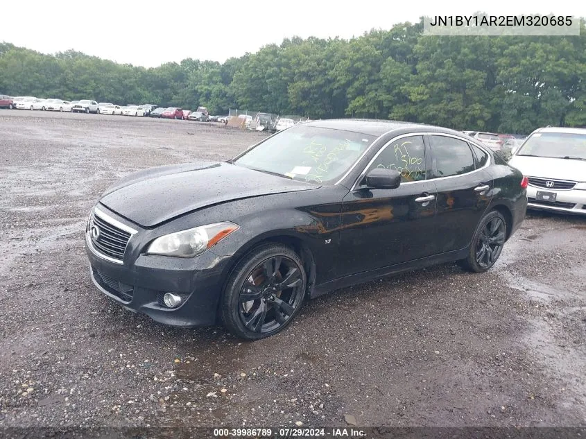 JN1BY1AR2EM320685 2014 Infiniti Q70 3.7X