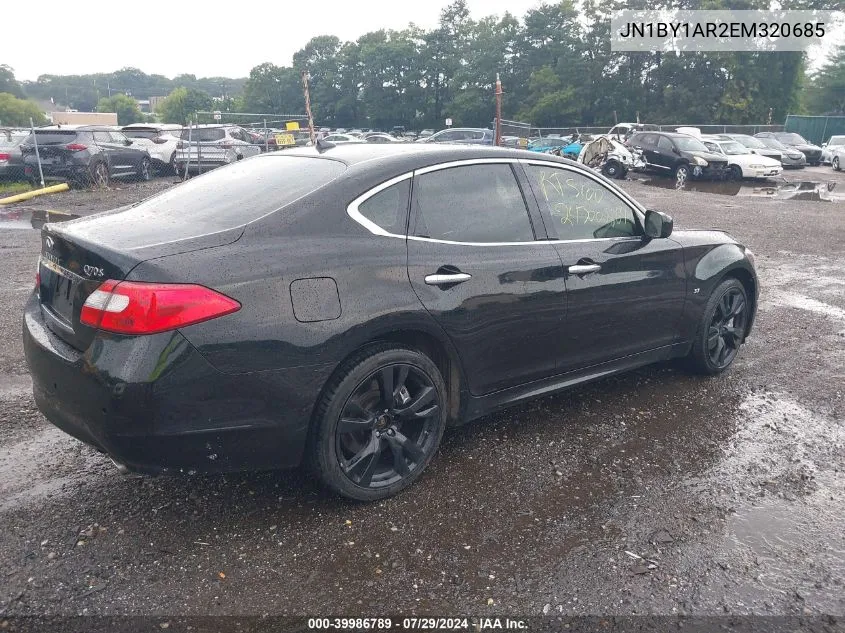 JN1BY1AR2EM320685 2014 Infiniti Q70 3.7X