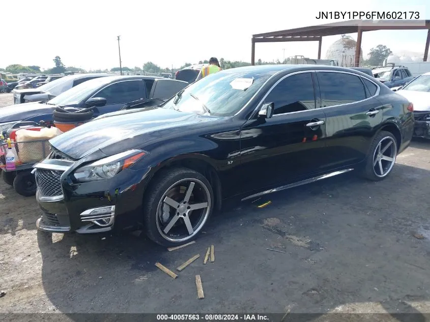 2015 Infiniti Q70L 3.7 VIN: JN1BY1PP6FM602173 Lot: 40057563