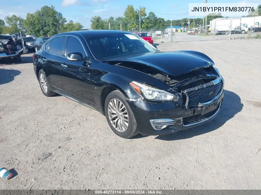 2015 Infiniti Q70L 3.7 VIN: JN1BY1PR1FM830776 Lot: 40273114