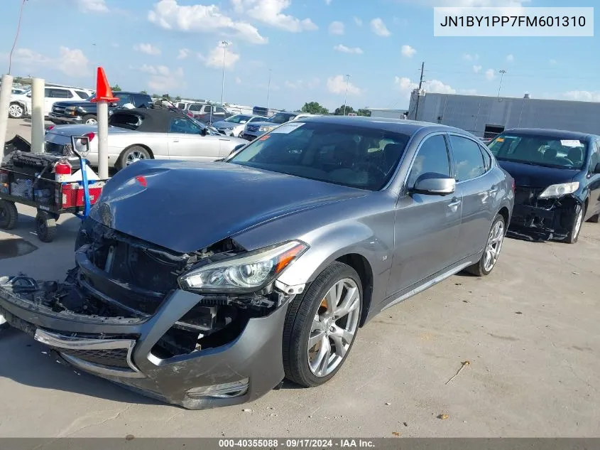 2015 Infiniti Q70L 3.7 VIN: JN1BY1PP7FM601310 Lot: 40355088