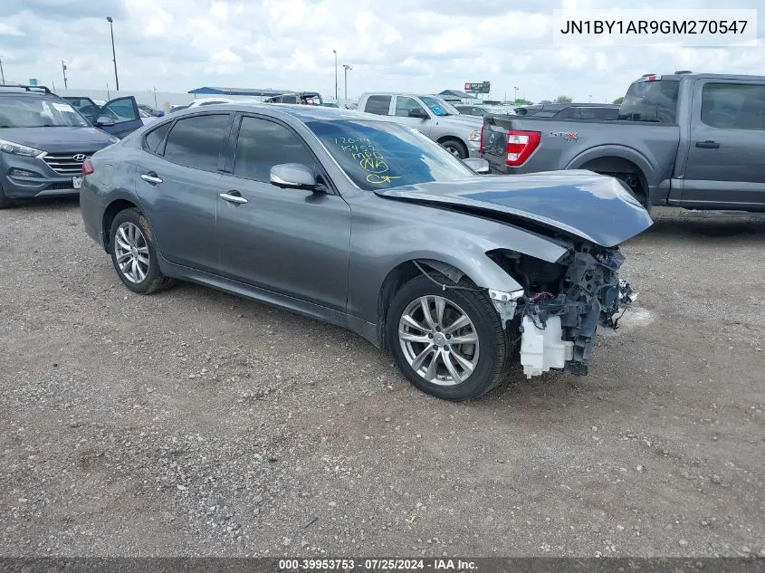 JN1BY1AR9GM270547 2016 Infiniti Q70 3.7X