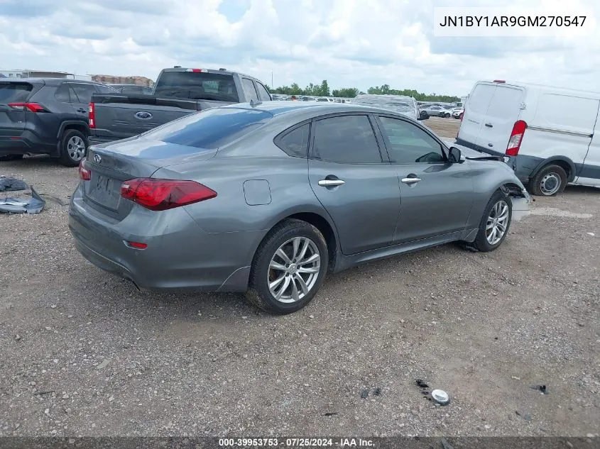 JN1BY1AR9GM270547 2016 Infiniti Q70 3.7X