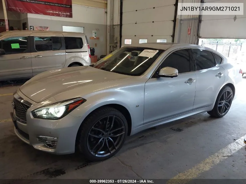 JN1BY1AR9GM271021 2016 Infiniti Q70 3.7X