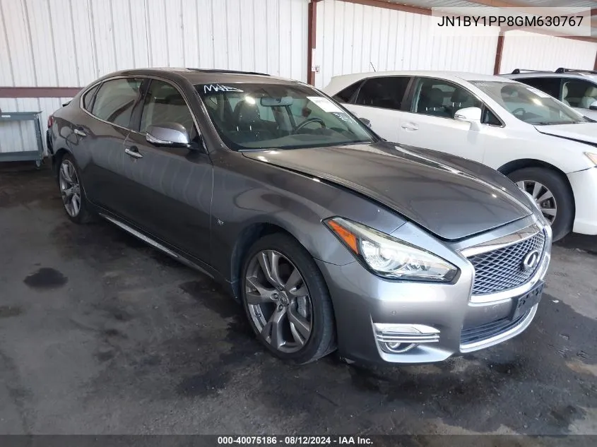 JN1BY1PP8GM630767 2016 Infiniti Q70L 3.7