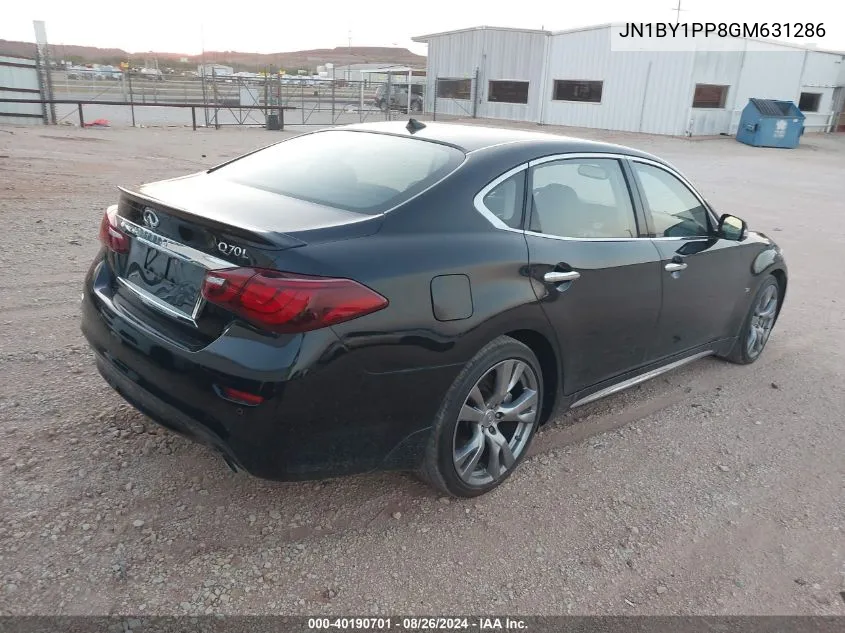 JN1BY1PP8GM631286 2016 Infiniti Q70L 3.7