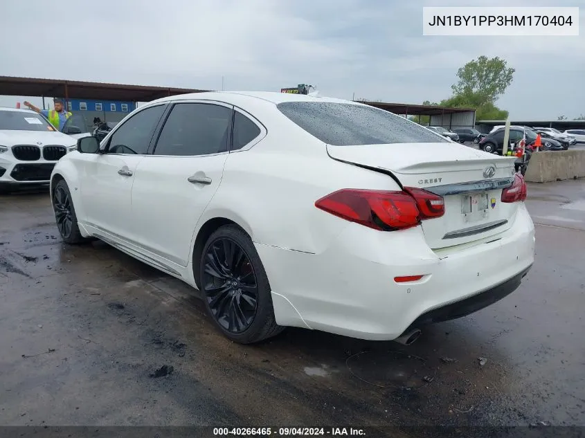 JN1BY1PP3HM170404 2017 Infiniti Q70L 3.7