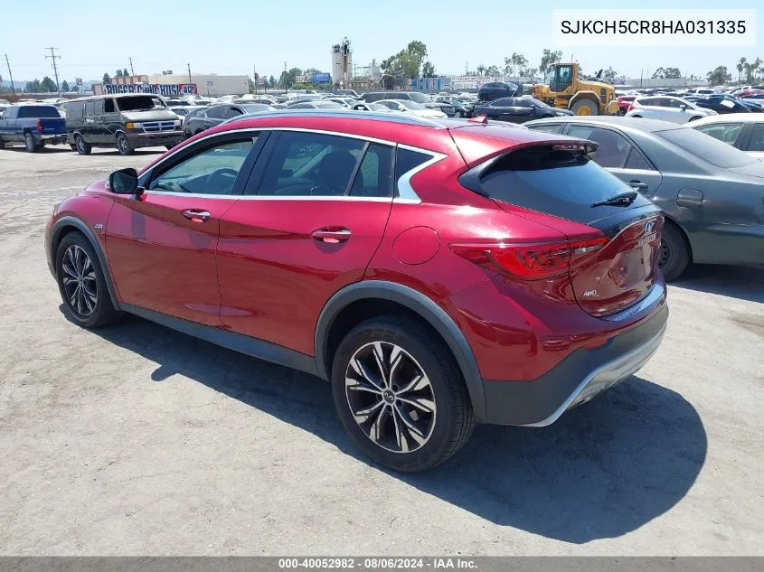 SJKCH5CR8HA031335 2017 Infiniti Qx30 Premium