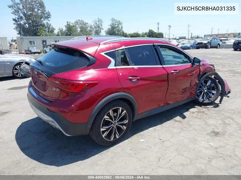 SJKCH5CR8HA031335 2017 Infiniti Qx30 Premium