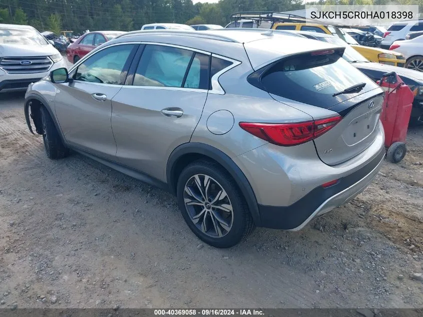 2017 Infiniti Qx30 Premium VIN: SJKCH5CR0HA018398 Lot: 40369058