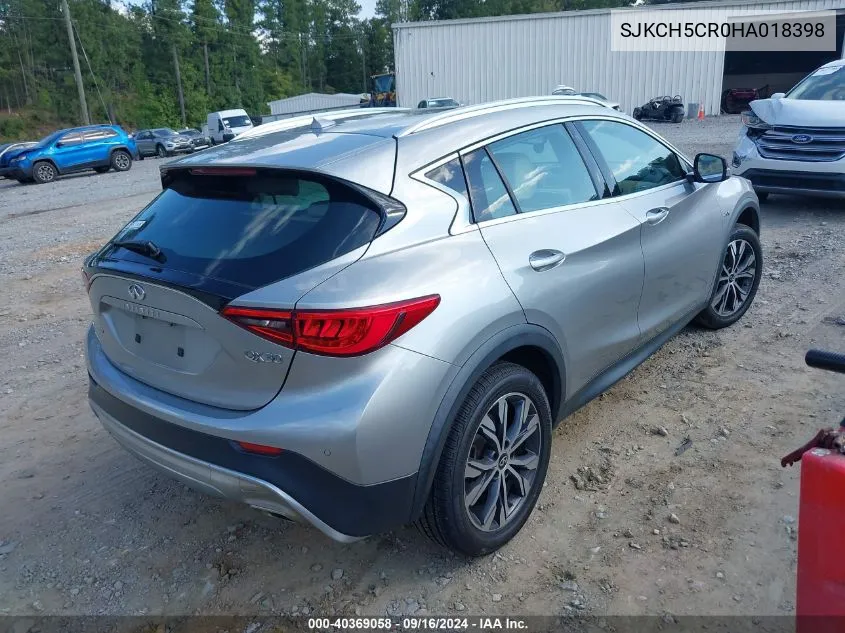 2017 Infiniti Qx30 Premium VIN: SJKCH5CR0HA018398 Lot: 40369058